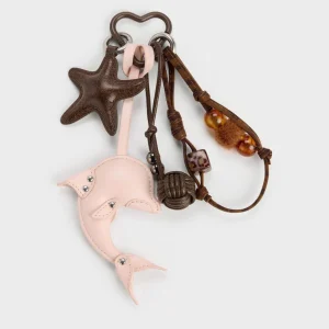 Móc khóa Delfina Dolphin & Starfish