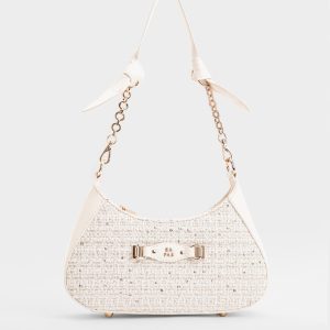 Túi Đeo Vai Hobo Quai Nơ Mavie Da Nappa Size 24