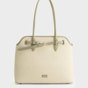 Túi Tote Đai Móc Amee Da PU Size 35