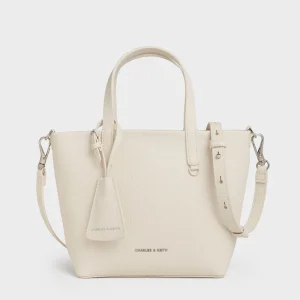 Túi tote hình thang Mini Beryl Da PU Size 27