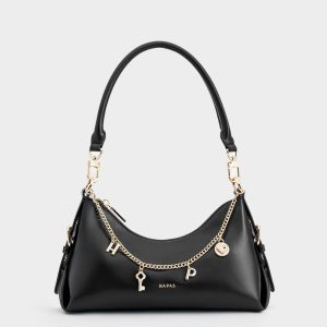 Túi Đeo Vai Ruby Lock Charm Da PU Size 26