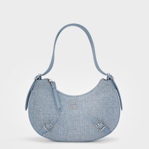 Túi Đeo Vai Hobo Đai Chéo Cozy Da PU Size 24