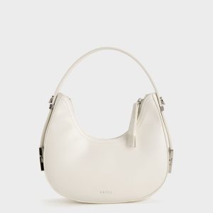 Túi Đeo Vai Hobo Đáy Tròn Da PU Size 22