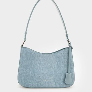 Túi Đeo Vai Hobo Quai Ngắn Da Simili Size 24