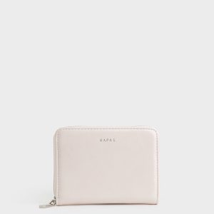 Ví Ngắn Vuông Khóa Bạc Da PU Size 12